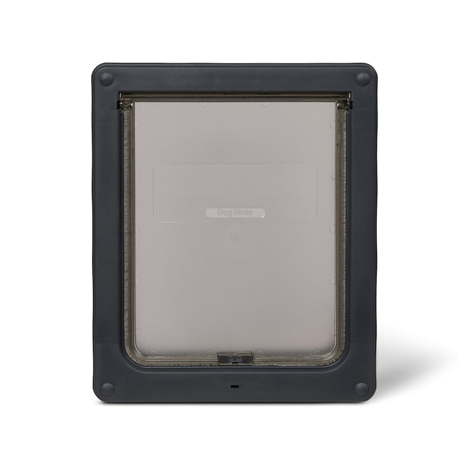 image 1 of Dog Mate Medium Dog Door – Grey (215G)