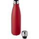 image 2 of Cove Recycled Stainless Steel 500ml Insulated Water Bottle - Red - One Size