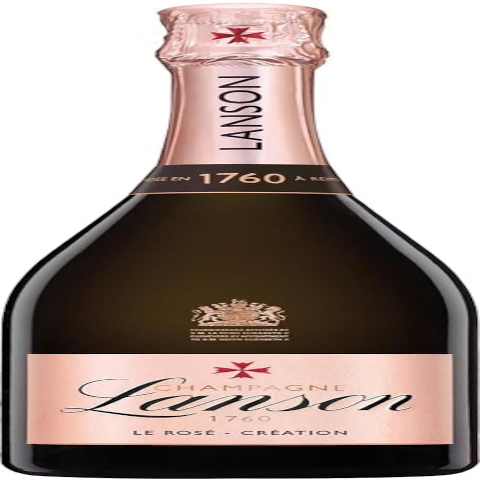 image 1 of Lanson Le Rose Creation Champagne And Milk Sea Salt Charbonnel Chocolates Box 75cl 12.5% abv