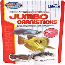 Hikari Tropical Jumbo Carnisticks Fish Food, 6.37 oz (182g)