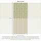 image 1 of Beauty Of Nature Panel Wallpaper in Sage Green on Cream with Cream Panel Multi