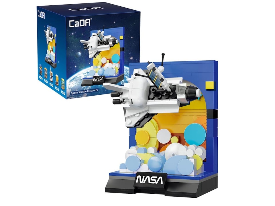 image 1 of CaDa Space Shuttle Discovery Construction Set 250 Pieces