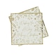 image 1 of Gold Foil 'Wishing You A Very Merry Christmas' Luncheon Napkins 3 Ply 33cm - Pack of 16