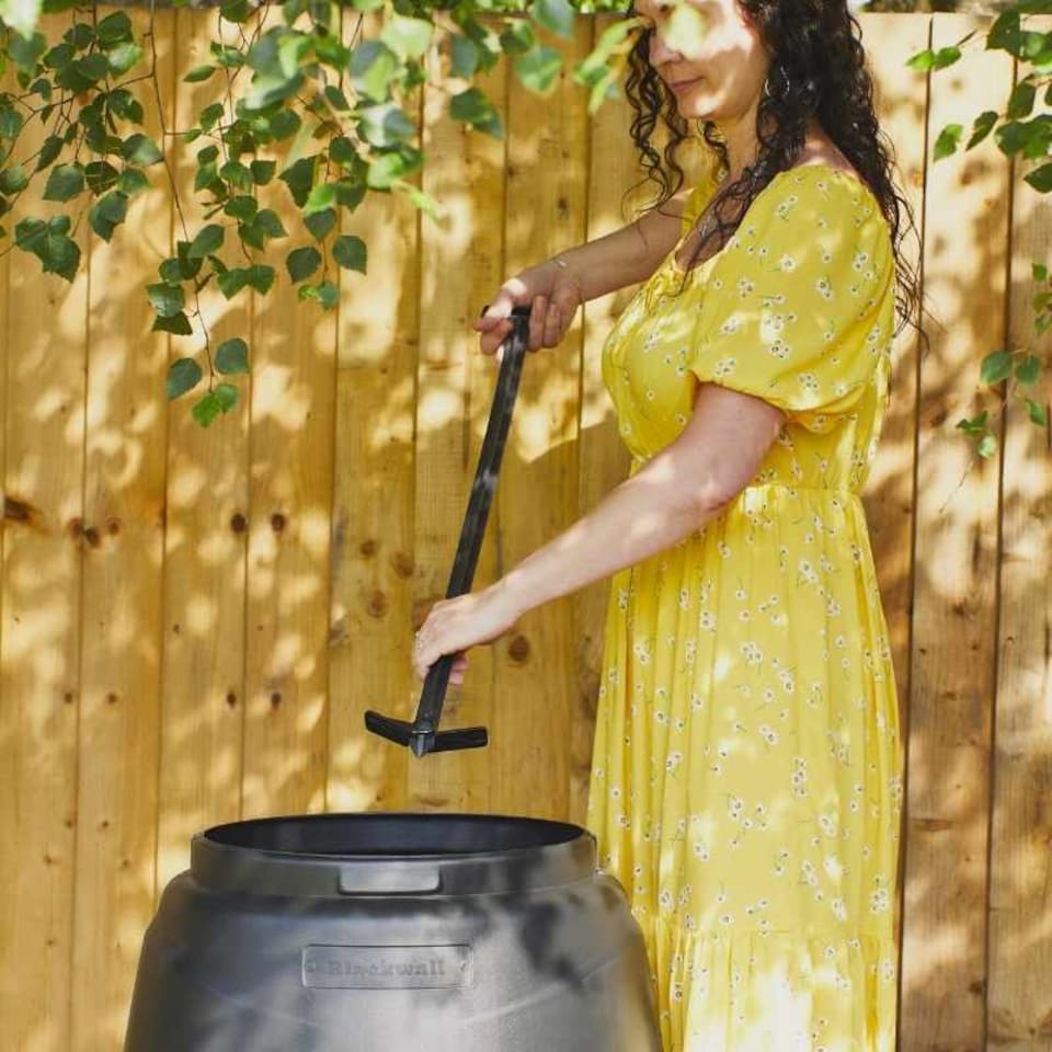 image 1 of Compost Aerator | Grey | Grey | Small