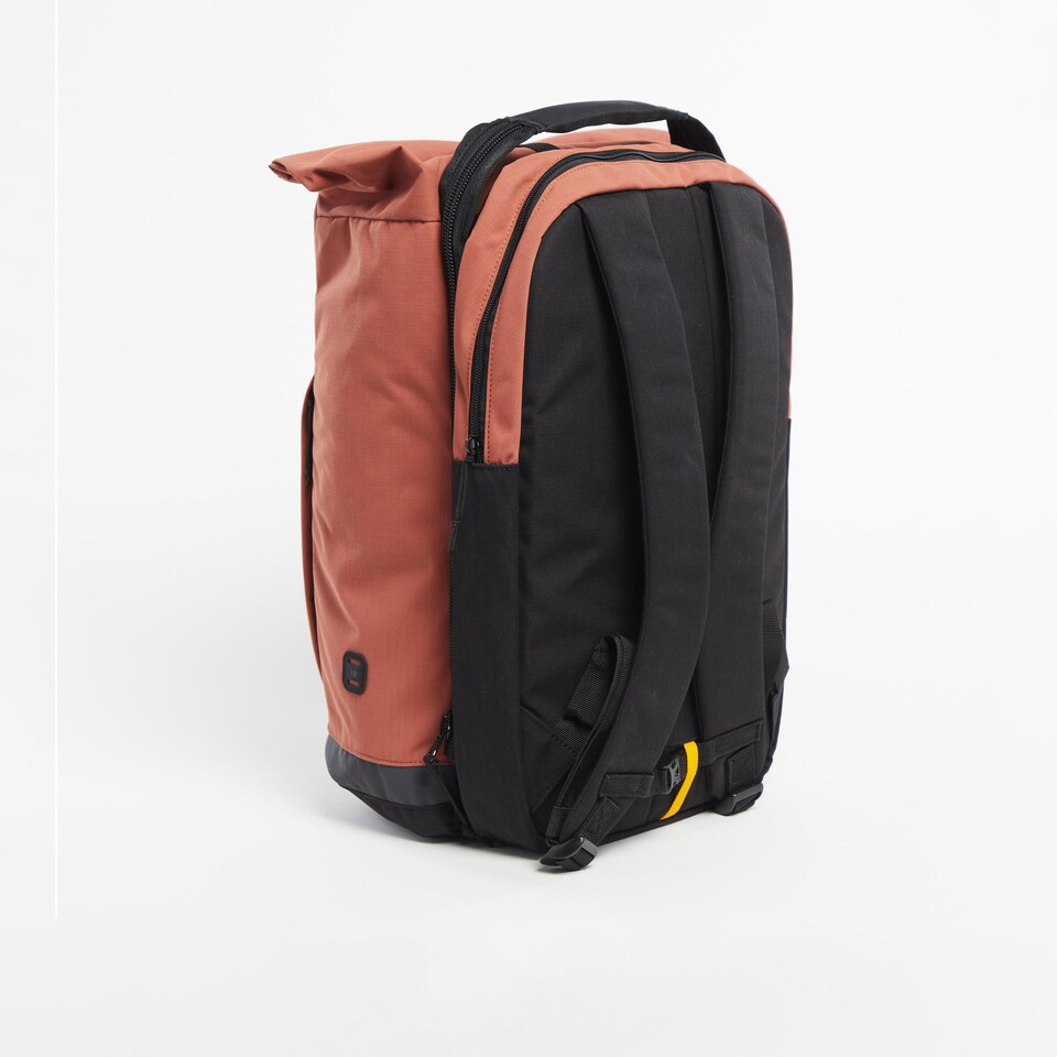 image 1 of Decathlon 27 L Cycling Double Pannier Rack Backpack