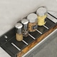 image 2 of Living and Home Wooden 3-Piece Wall Mount Spice Rack Organizer