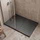 image 9 of Balterley Premium Walk-In Shower Tray | Grey | Slate Grey | 1