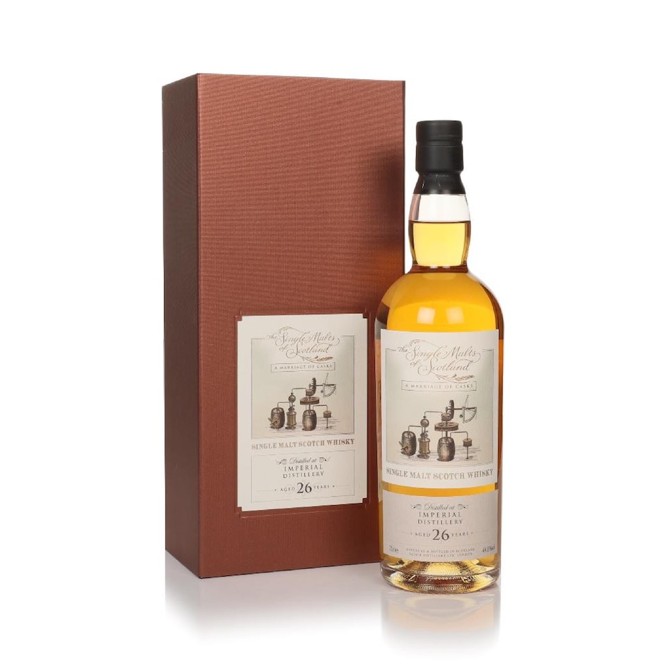 image 1 of Imperial 26 Year Old - Marriage The Single Malts of Scotland | Clear | Imperial (silent) - Single Malts Of Scotland Single Cask - 26 year old Whisky 70cl 44.8% ABV | 1