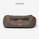 image 1 of Rosewood Joules Hensen Check Box Dog Bed | Multi | S | 1