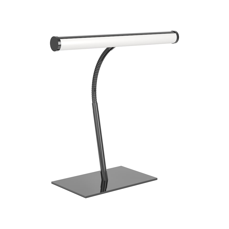 image 1 of EGLO Riccione LED Tuneable White Desk Lamp, Black