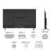 image 4 of HYE 43" 4K QLED Tizen OS WiFi Frameless Smart TV - 43QLEDS2008