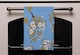 image 2 of Orchid Branches on Blue (Kitchen Towel)