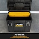 image 5 of JCB Site System, 3-Piece Modular Tool Storage, Toolbox and Organiser with Cart trolley, 9’’ Wheels | JCB-SITESYS-ST