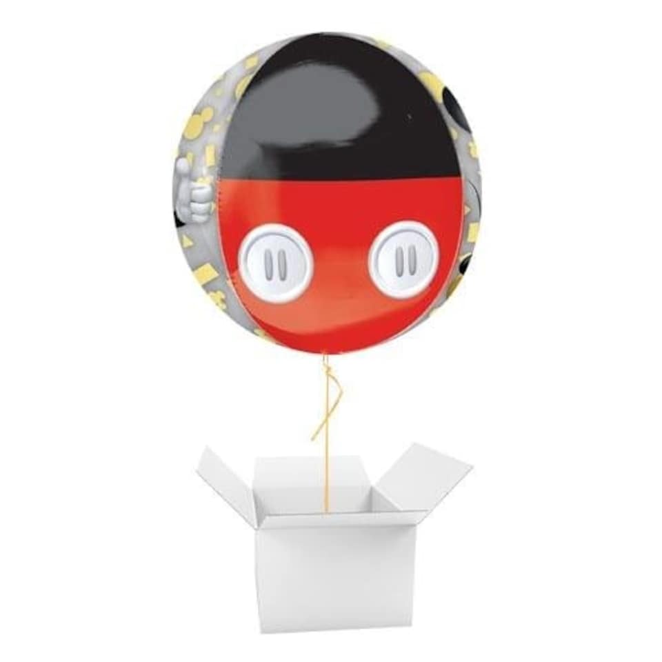 image 1 of Mickey Mouse Forever Orbz Foil Helium Balloon - Inflated Balloon in a Box | Multi