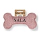 image 1 of History & Heraldry Pre-Personalised Squeaky Bone Dog Toy - Nala
