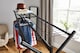 image 8 of House of Home Clothing Rail Heavy Duty Hanging Clothes Shoe Hat Rack Shelves With Wheels 6ft x 5ft | Black