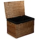 image 6 of Large Light Steamed Storage Basket with Garden Rose Lining | Multi | Garden Rose | L