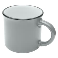 Bari Ceramic 240ml Mug - Grey - One Size