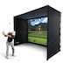 image 2 of Golf Simulator Enclosure With Impact Screen - 3 x 2.5 x 1.5m