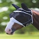 image 1 of Shires FlyGuard Pro Fine Mesh Fly Mask with Ears Black | Small Pony