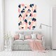 image 2 of Pastel geometric (Canvas print) 102cm x 102cm