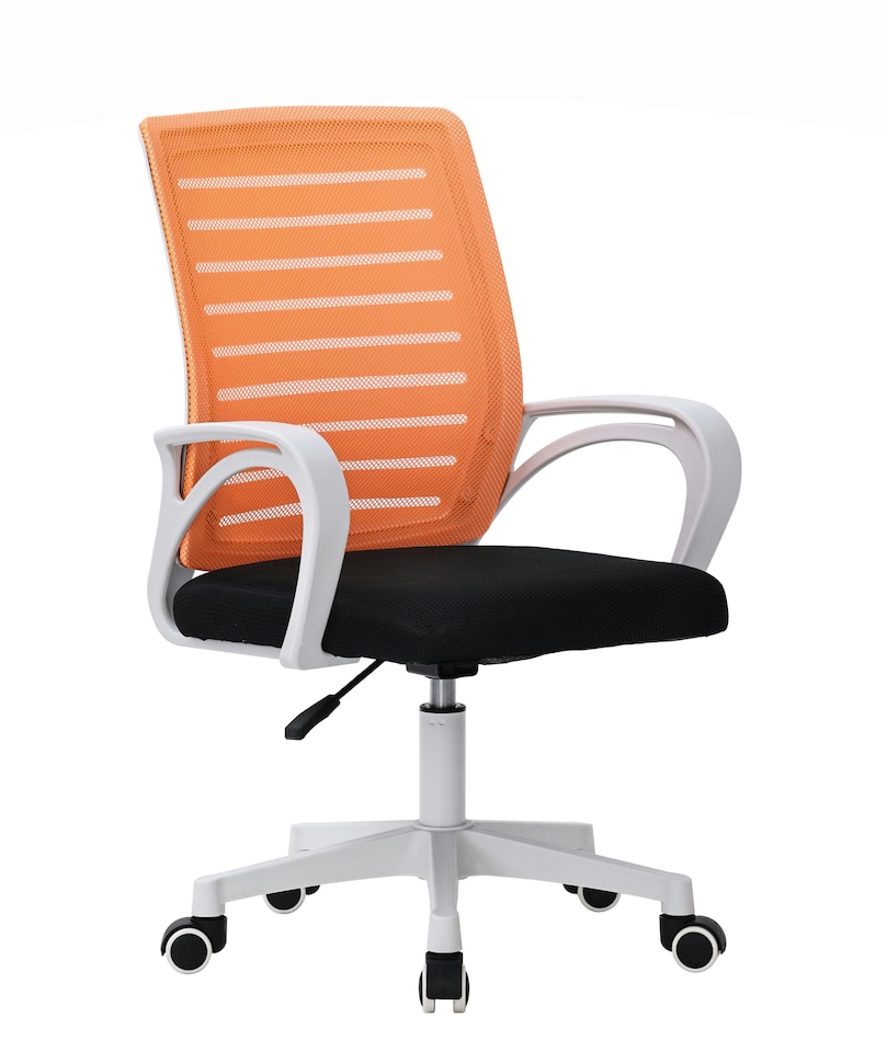 image 1 of MOF Office Chair Ergonomic Desk Chair Lumbar Support Height Adjustable 2107 | Black | One Size