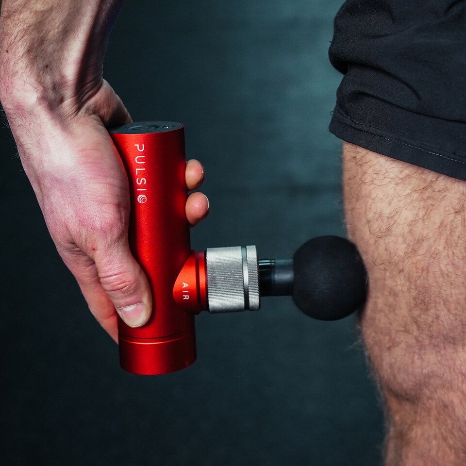 image 1 of Pulsio Air Massage Gun - Red