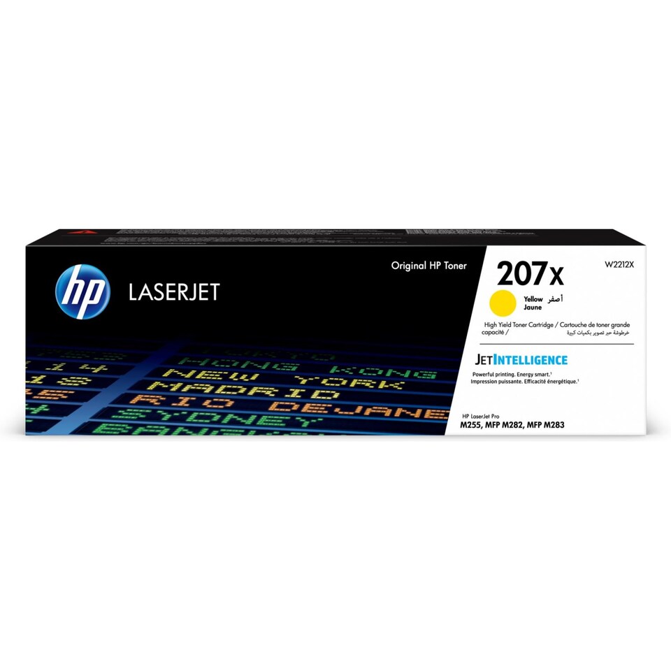 image 1 of HP W2212X Toner Cartridges | Multi | HP 207X Yellow Original Toner Cartridge | 1