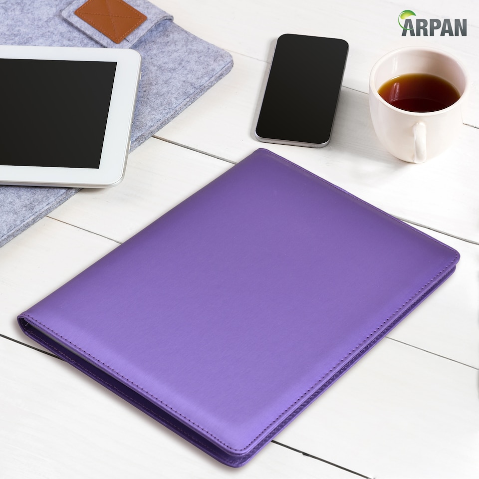 image 1 of A4 Professional Display Book with 24 Pockets 48 Sides – Portfolio Folder A4 for Certificates & Documents – Presentation Folder, Professional Portfolio for Office, School & Interviews
