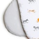 image 3 of Clair de Lune Jungle Dreams 2 Pack Moses Basket Sheets