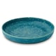 image 2 of Curateology LoHo Set of 4 Stoneware Pasta Bowls 21.5cm - Reactive Glaze Forest Green