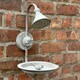 image 3 of Shower Head Bird Bath or Feeder all metal garden bird lover gift