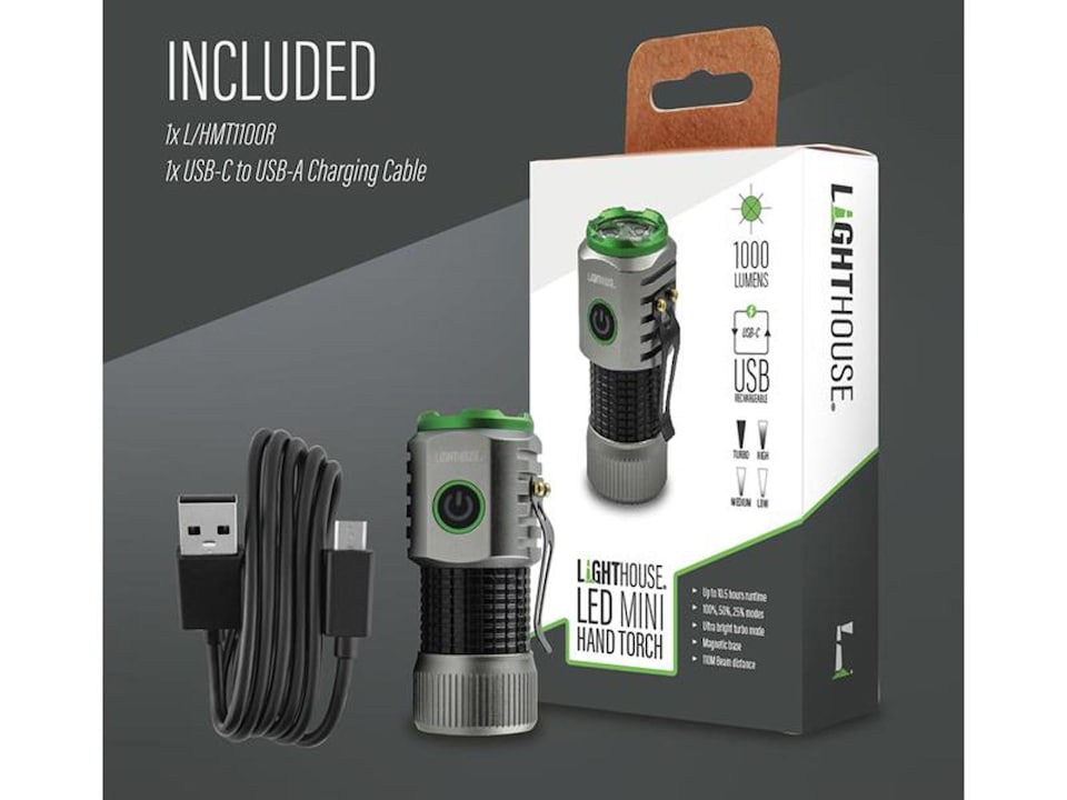 image 1 of Lighthouse Rechargeable Led Nano Hand Torch