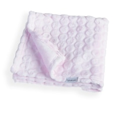 Clair de Lune Marshmallow Pram Blanket - Pink