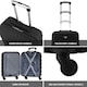 image 7 of Flight Knight Cabin Suitcase 56x36x23cm - 30+ Airlines Approved - British Airways, EasyJet- Lightweight 4 Wheel Carry On Hard Shell Hand Luggage Grey | Charcoal | Cabin Bag