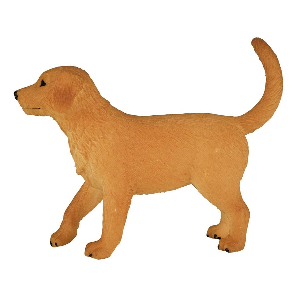 image 1 of MOJO Farmland Golden Retriever Puppy Toy Figure (387205)