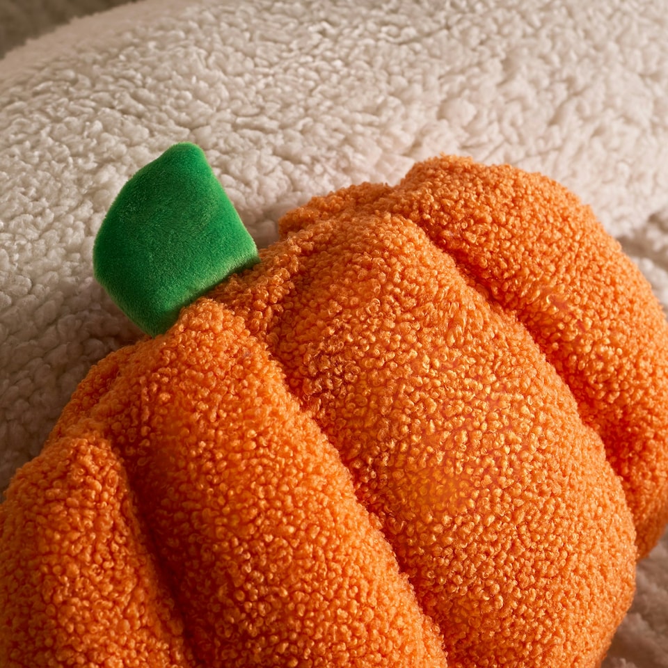 image 1 of OHS Pumpkin Halloween Autumnal Fall Decor Soft Cosy Winter Warm Plush 2L Hot Water Bottle