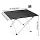 image 2 of Medium Folding Table Outdoor and Indoor Garden Camping Event Table