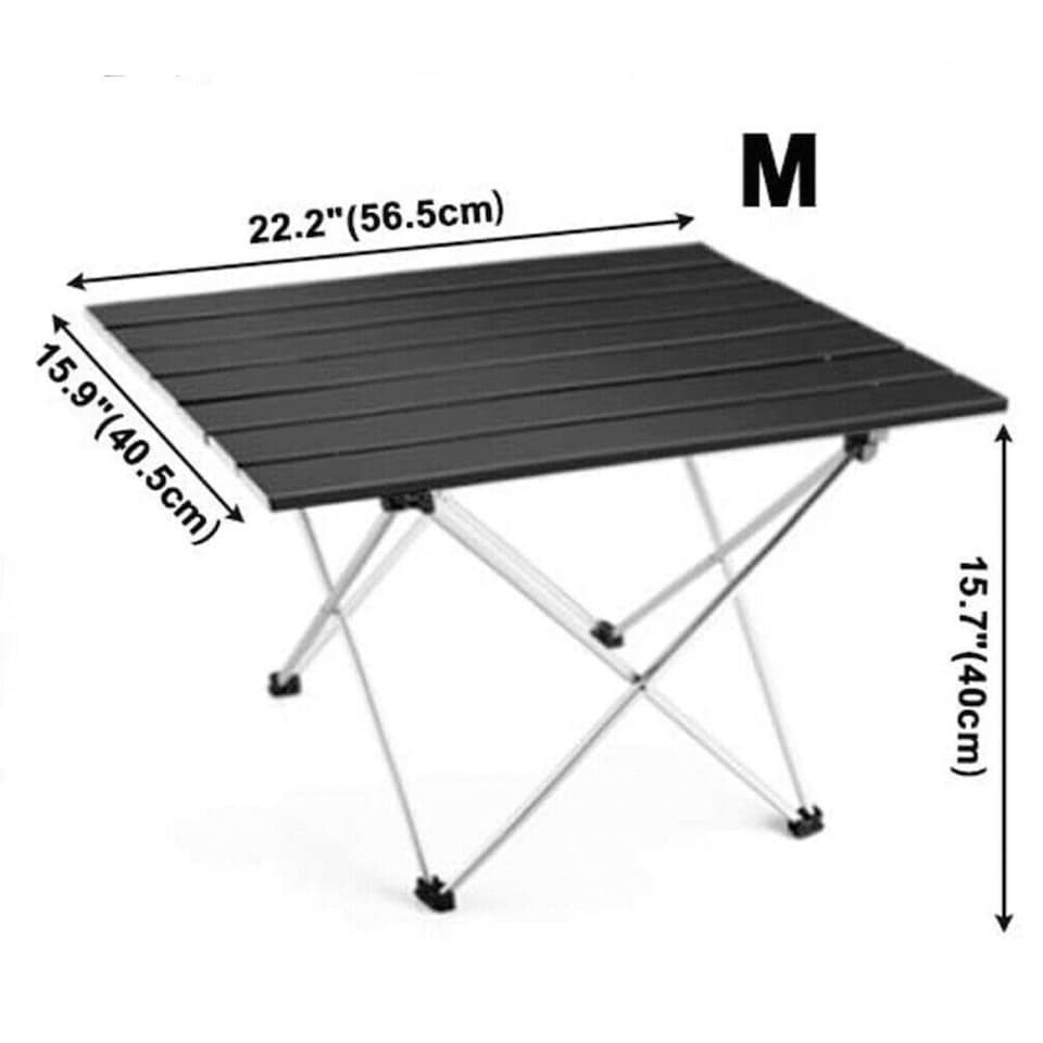 image 1 of Medium Folding Table Outdoor and Indoor Garden Camping Event Table