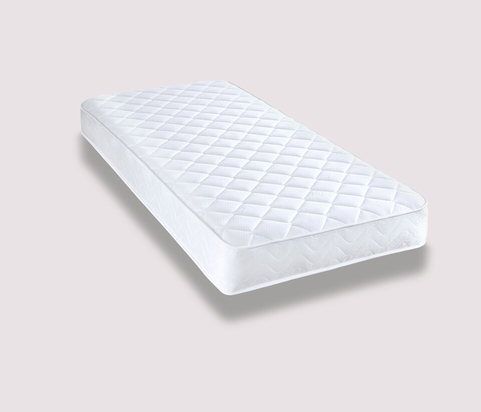 image 1 of Darcy Diamond Micro Quilted Spring Mattress - 7 inch Deep | White