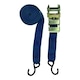 image 3 of 8 Trailer Car Recovery Trailer Ratchet Lashing Tie Down Strap 750kgs 30ft x 50mm