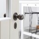 image 6 of Hammer & Tongs Round Rim & Mortice Door Knob - W60mm - Raw | Grey | Raw