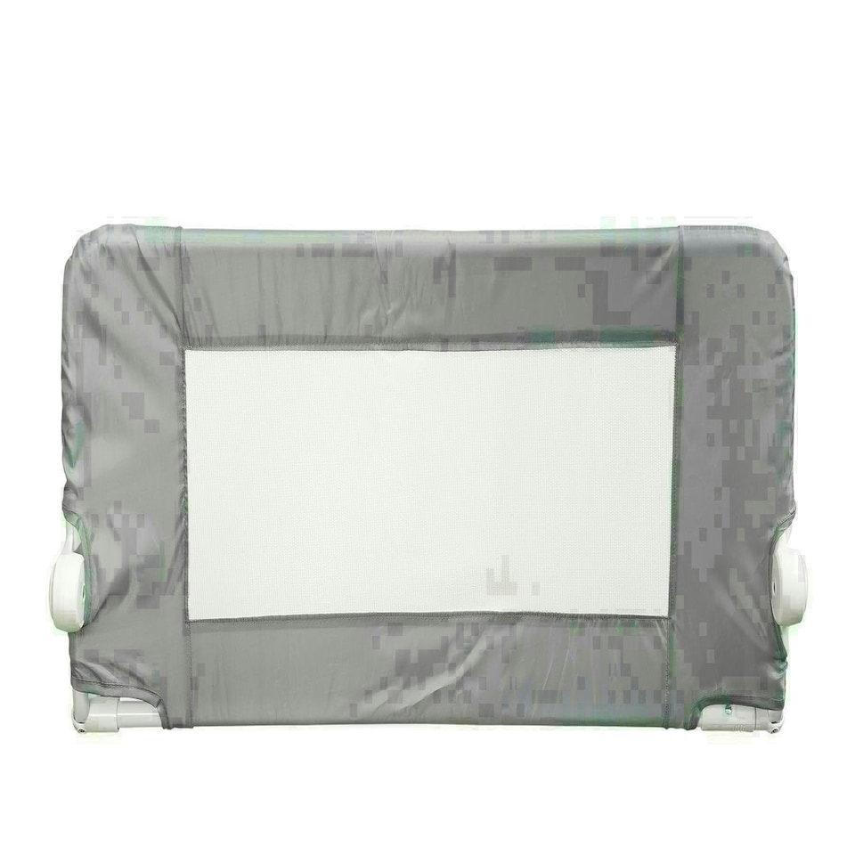 image 1 of Safetots Narrow Bed Rail, Grey 90cm Wide x 40cm Tall, Toddler Bed Guard For Safety