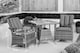image 9 of Arizona Square Rattan Garden Bistro Table and Chairs Set 2 Seater | Brown | Brown
