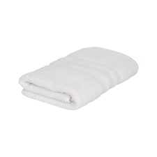 Nicola Spring Cotton Hand Towel - 90cm x 50cm - White