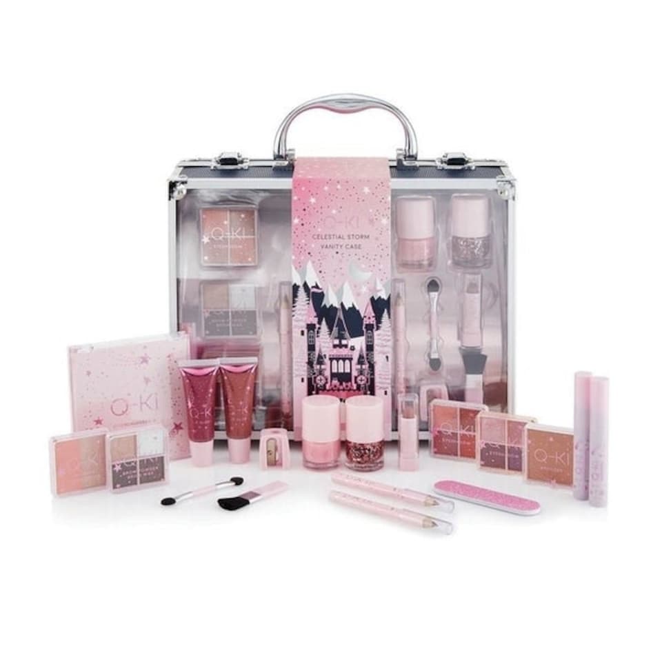 Q-KI Ultimate Glam Star Vanity Case 35 Pieces N/A