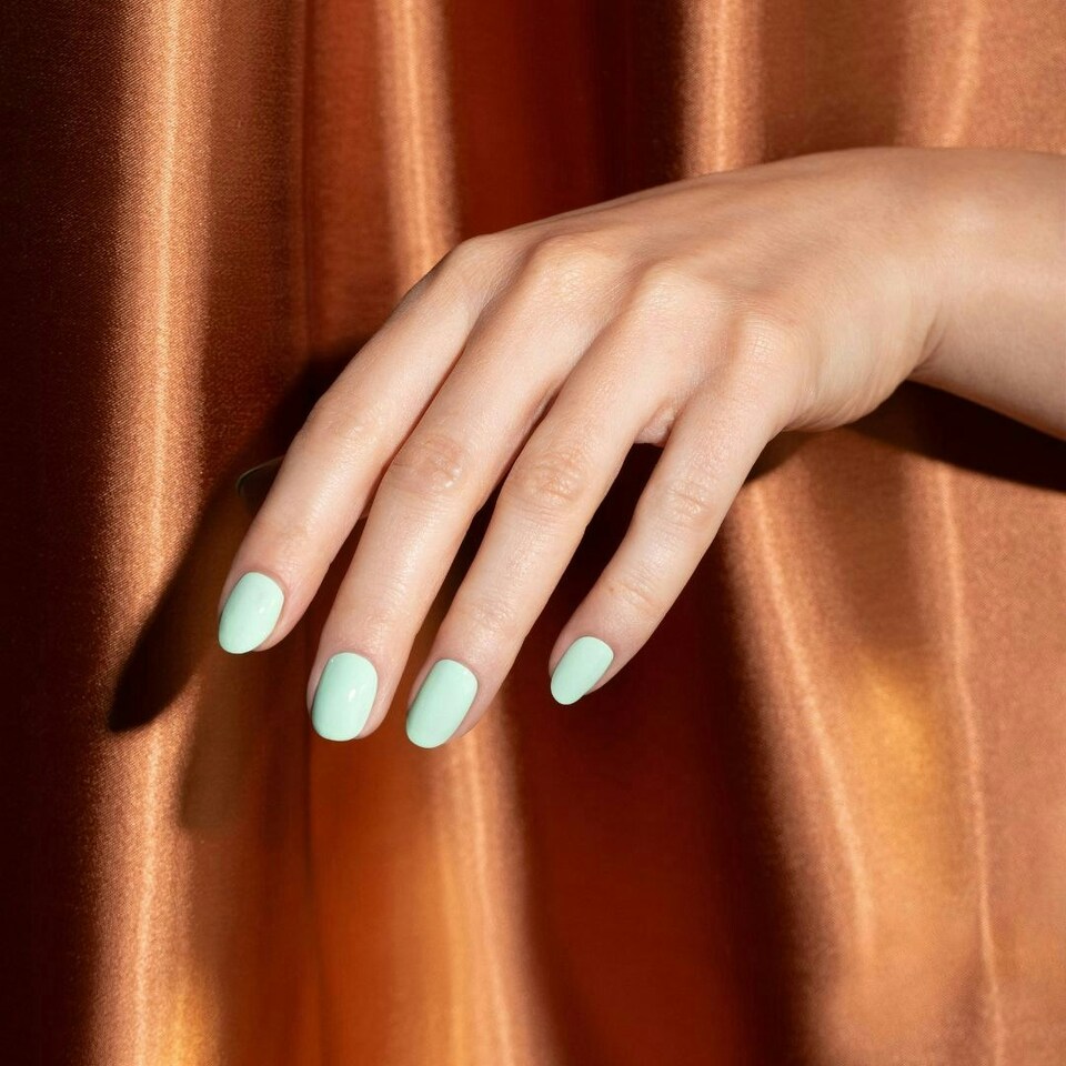 image 1 of Agnes Nail Polish Green