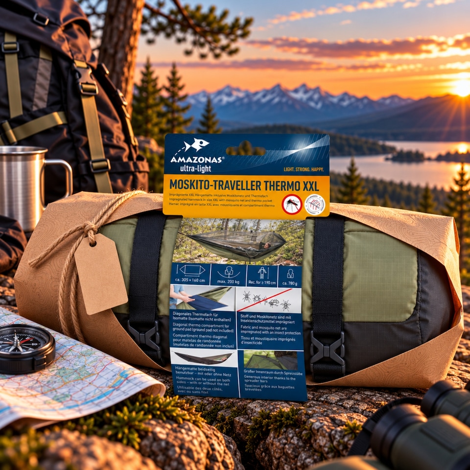 image 1 of Adventure Moskito Ultralight Hammock Thermo