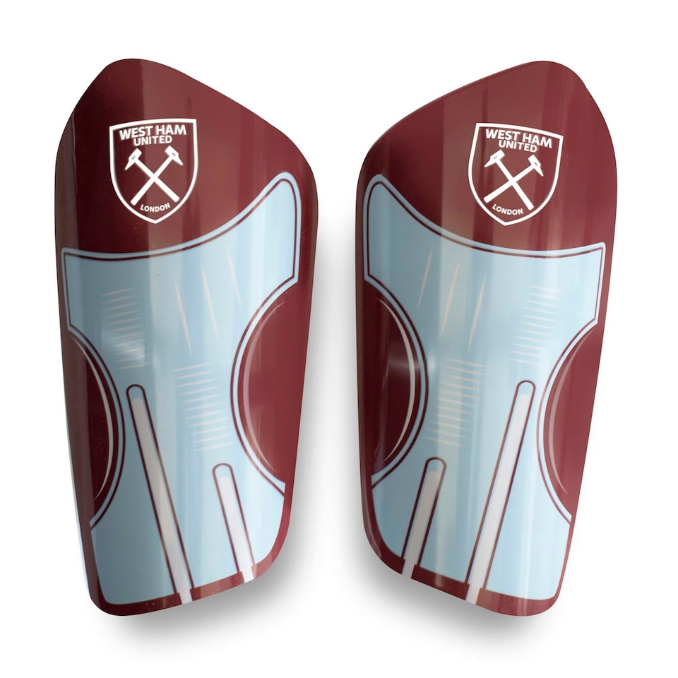 West Ham Slip In Shin Guards - Youth -  Spot On Gifts  - 20336
