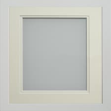 Frame Company Allington White Picture Frame 20x16 Inch with Double Ivory Mount for A3 (16.5x11.75) inch print (Overall Frame Size 548 x 446 mm)